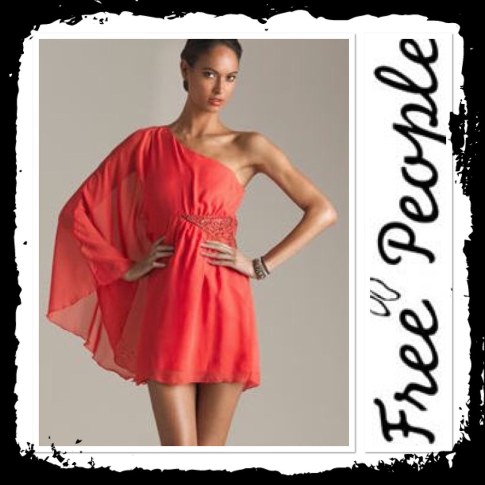 Free People one shoulder dress